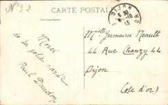 CPA Maconnaise Folklore Costume Femme