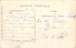 CPA the War the Locks Paris Militaria