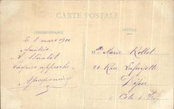 CPA Montceau the Mines town hall