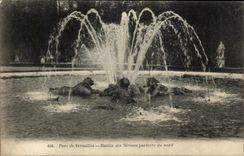 CPA Parc De Versailles Bassin des Sirenes parterre du nord