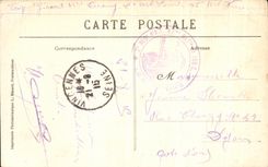 CPA Foret de Fontainebleau La Grotte et le Medaillon Colinet 