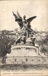 CPA Saint Etienne Monument raised with the Memory of the Combatants of 1870 Militaria
