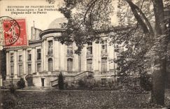 CPA Excursion into Frank Count Besancon the Prefecture Frontage on the park