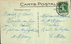 CPA Biarritz Les Bains Du Port Vieux Et Le Rocher De La Vierge