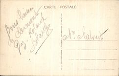 CPA Auvergne Wedding Auvergnate Folklore Costume