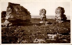 CPA Royan las rocas De Vallieres