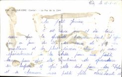 CPA Vic Sur Cere Le Pas De La Cere
