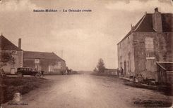 CPA Sainte Helene the Main road