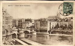 CPA Metz Pont Saint Georges 