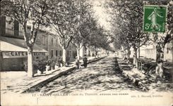 CPA Saint Gilles Cate of the Theater Avenue of the Stations