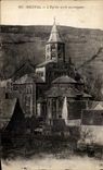 CPA Orcival the Church Auvergnat Style
