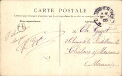 CPA Crecy in Entreee Brie of the City