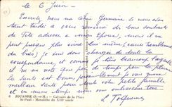 CPA Jouarre Castle of the Place St Paul