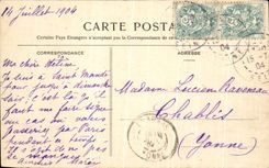 CPA Paris Wood of Vincennes the Greek Temple