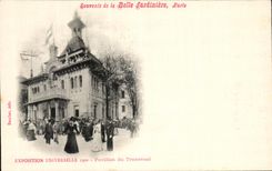 Casa de CPA Paris del soporte de flor hermoso de Transvaal