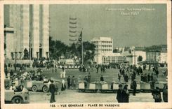 Lugar de CPA Paris Vision de Varsovia Paris internacional justa 1937