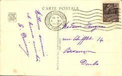 Ataque frontal principal Paris colonial justa 1931 de la cuba de CPA Paris Angkor