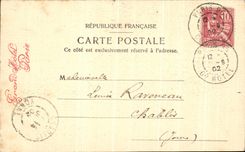 CPA Paris vista del ataque frontal grande del viejo hombre del Louvre