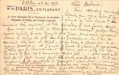 CPA Paris En Flanant Pont Alexandre III et esplanade des Invalides