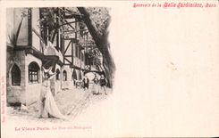 CPA Paris Le Vieux Paris La Rue des Remparts Belle Jardiniere 