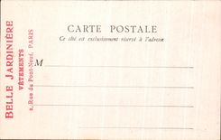 CPA Paris Le Vieux Paris La Rue des Remparts Belle Jardiniere 