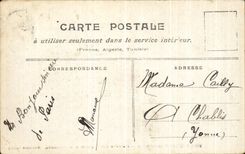 CPA Paris Inonde Arrivee des Deputes a la Chambre