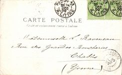Universal magnifico de CPA Paris Palais favorablemente el 1900