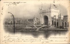 Universal 1900 del mar y de los ejercitos de CPA Paris favorablemente