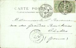Universal 1900 del mar y de los ejercitos de CPA Paris favorablemente