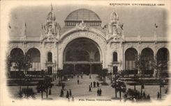 Telas del alambre de CPA Paris que arropan favorablemente el universal 1900