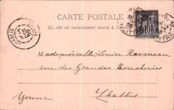 CPA Paris Palais de Forrets expulsa el universal 1900 de las reuniones de la pesca favorablemente