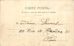 CPA Paris Zoological gardens the Pigeon one