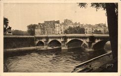 CPA Paris While Strolling the Neul Bridge and the Point of the ISCED