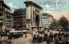 CPA Paris Bouleverd and St Denis