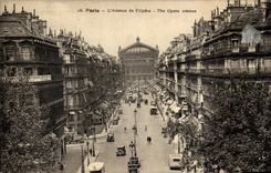 CPA Paris the Avenue of Opera