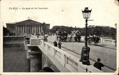 CPA Paris Le Pont de la Concorde