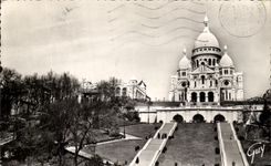 CPA Paris And Its Wonders Crown Montmartre Heart