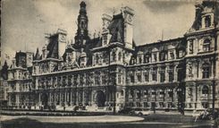 CPA Paris And Its Wonders Town hall