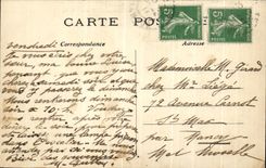 Panorama de CPA Paris hacia Field de la torre Eiffel de marcha