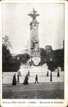 CPA Collection Small Newspaper Paris Monument of Gambetta