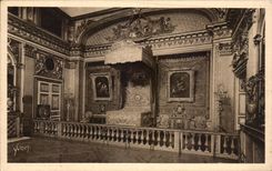 CPA Splendeurs et Charmes de Versailles Le Palais Chambre a coucher de Louis XIV