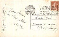 CPA Palais de Versailles Le Salon d'Hercule