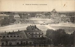 CPA Palais de Versailles a vol d'oiseau