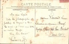 CPA Asile Natinal of the Convalescents has Saint Maurice Vue of the Principal Frontage