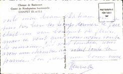 CPA Clinique of Bazincourt Centers medical Rehabilitation Chapet