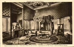 CPA Palate of Fontainebleau Apartments of the Pope Room of the officers of service
