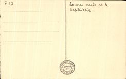 CPA Palate of Fontainebleau Oval Court and the Baptistry