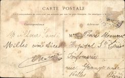 CPA Clichy el Seine y los muelles