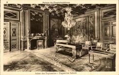 CPA Palate of Fontainebleau Living room of the Tapestries