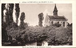 CPA Abbey of Royal Port of the Fields Seen of the Vault and the old Kitchens